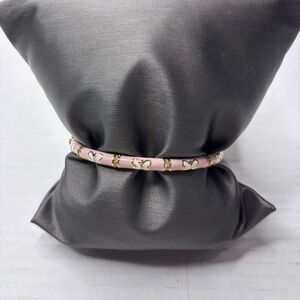 LAUREN G. ADAMS Pink Daisy Love Stackable Bangle